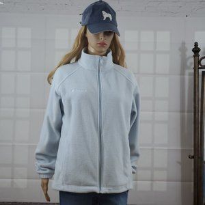 Columbia Baby blue light weight jacket #213